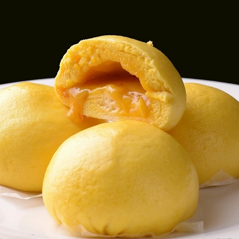 新麦潮港式蛋黄包100g