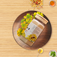 【中华特色】海北州馆 浩门河HAOMENHE 青藏高原蜂蜜 500g*1瓶 罐装蜜 结晶蜜 西北