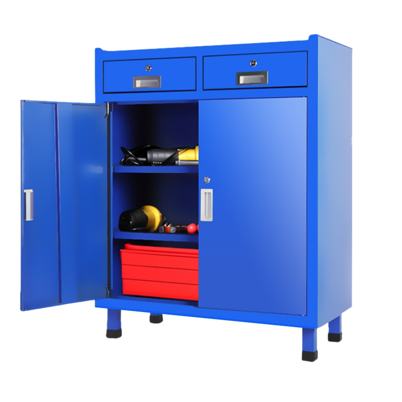 工具车推车多功能汽修专用铁皮工具柜车间抽屉式五金双开工具箱二抽