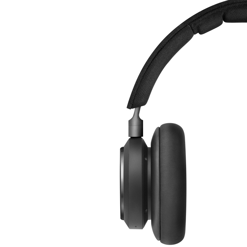 B&O PLAY H9舒适版 无线蓝牙降噪头戴式包耳手机耳机游戏耳机 触控操作 bo耳机 黑色