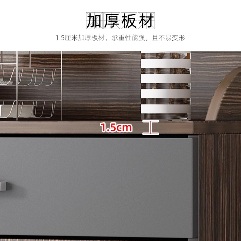 铭思达木质矮柜80cm个高清大图