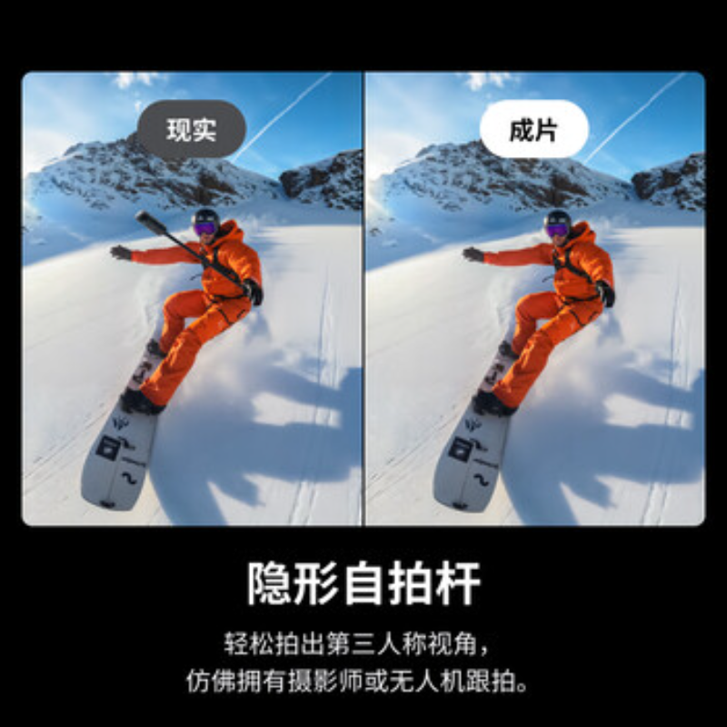 影石(Insta360) 全景运动相机 X5标准套装高清大图