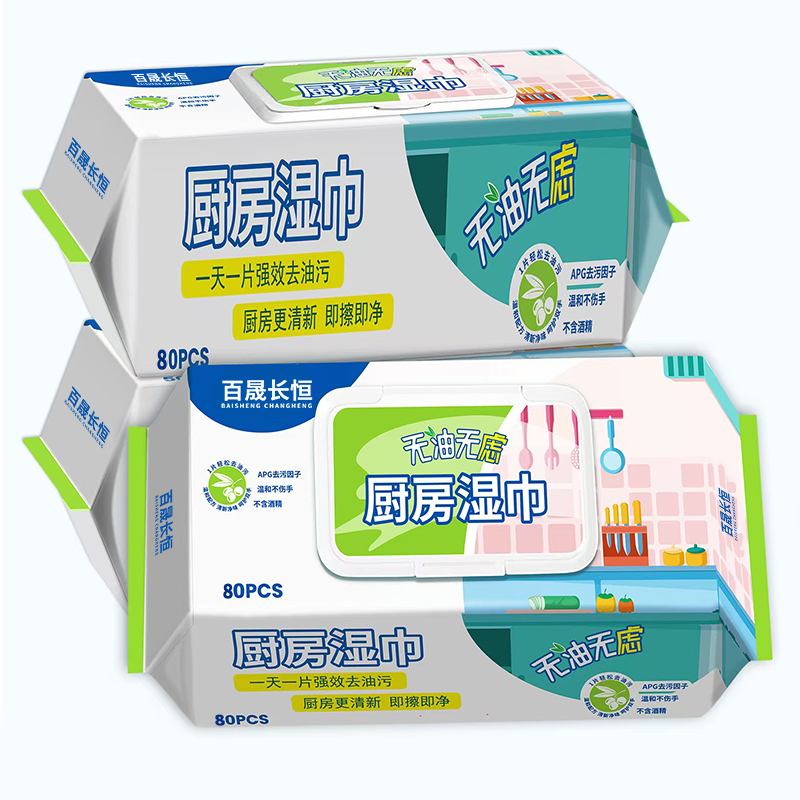 百晟长恒 BSCH-C31GS 80片/包 湿巾纸(计价单位:包)高清大图