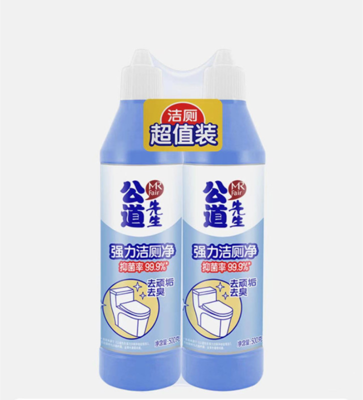 妙管家(MAGIC AMAH)公道先生强力洁厕净 500g*2