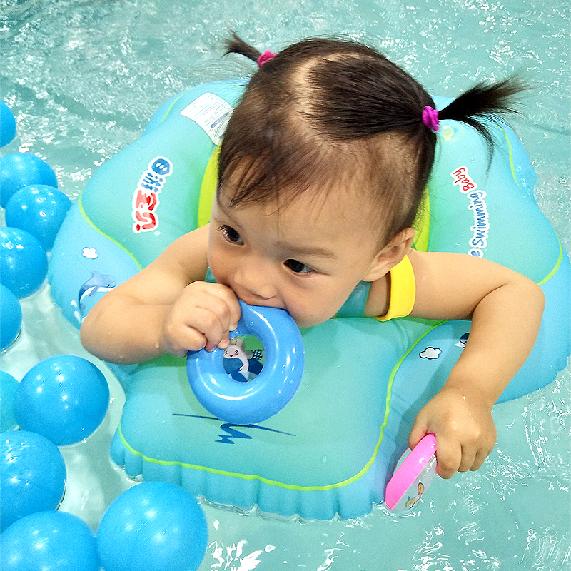 自游宝贝Swimming GaGy婴儿游泳圈 趴圈 腋下圈男女孩宝宝1-3岁儿童游泳圈S码