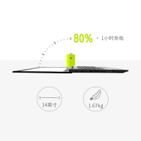联想ThinkPad L490 14英寸商用笔记本电脑商务办公轻薄本(i7-8565U 8GB 1TB+256GB 2GB W10h )定制