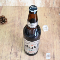 Asahi朝日啤酒超爽生 辛口11.2度 630ml*12瓶 整箱瓶装(新老包装随机)