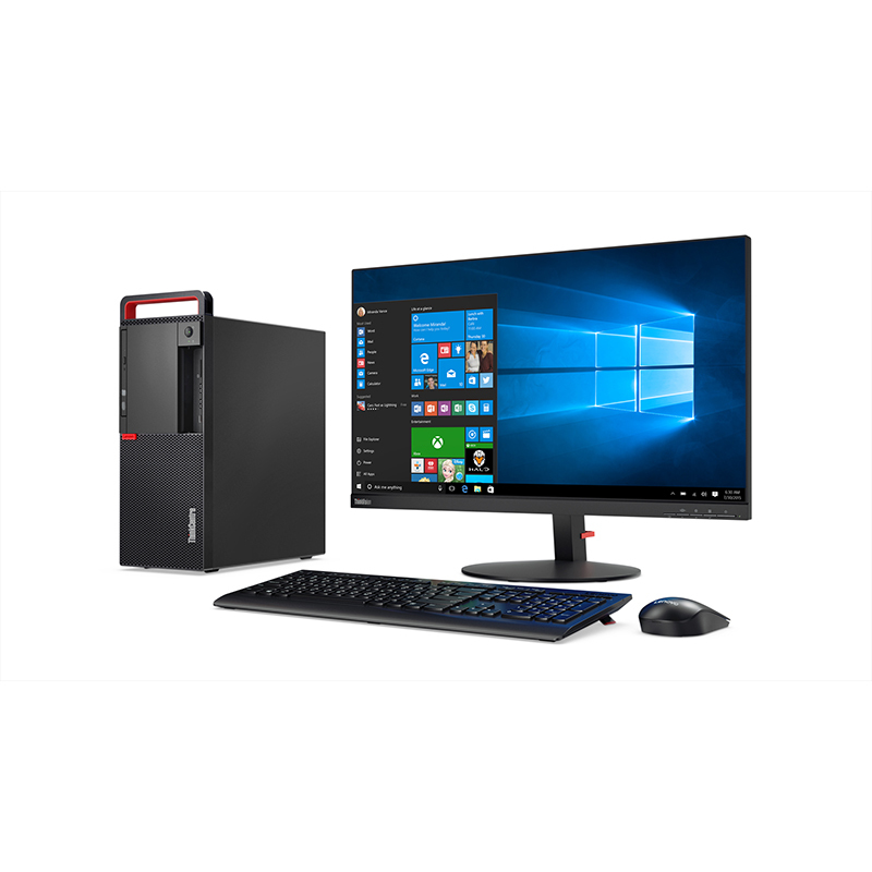 联想(Lenovo)ThinkCentre M710t-D070(I5-7500 4G 1T 无光驱 集成)19.5英寸显示器