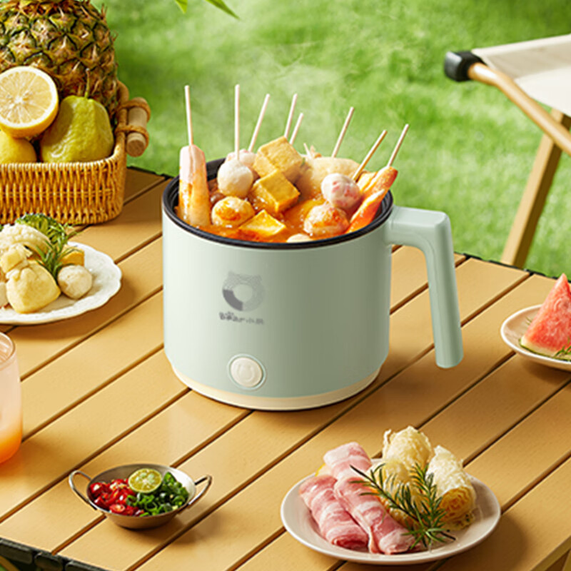 小熊(bear)电热锅DRG-T17U1绿色高清大图