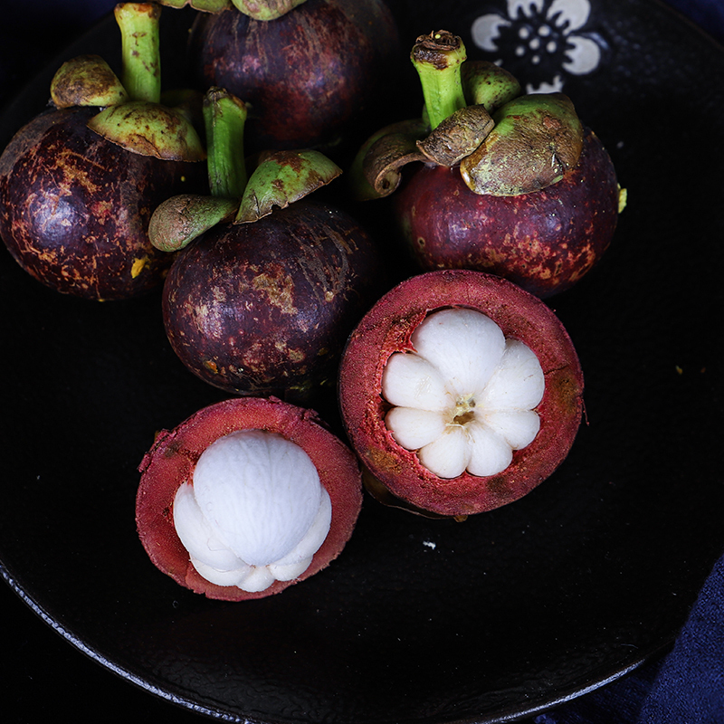 [苏鲜生]印尼进口山竹 净重4.4斤 大果 4A-6A 热带新鲜水果高清大图