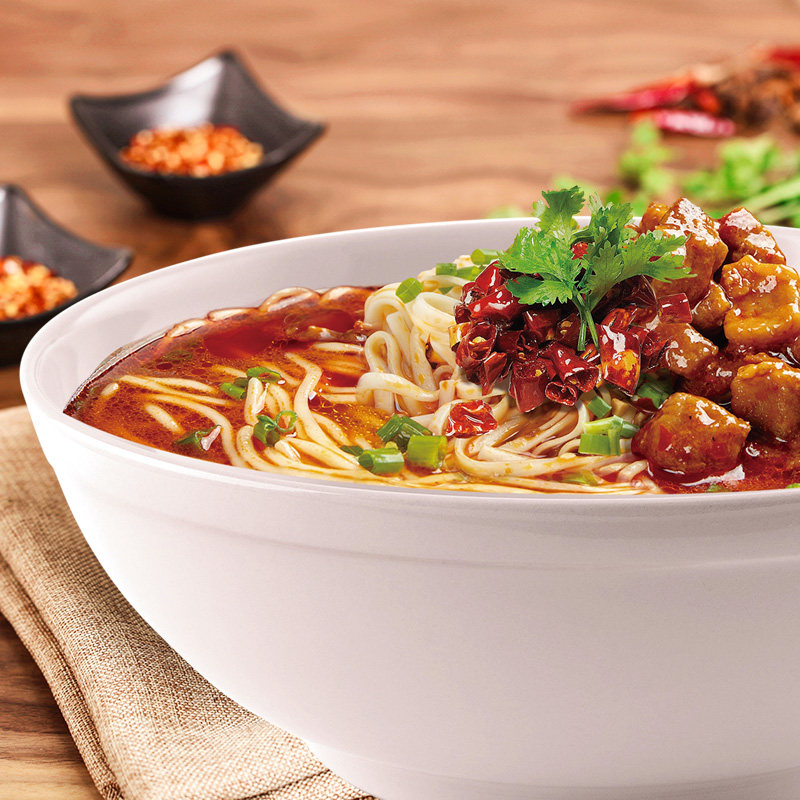 今麦郎 辣煌尚桶装方便面泡面整箱混合口味方便速食酸辣牛肉麻辣牛肉重新小面共6桶高清大图
