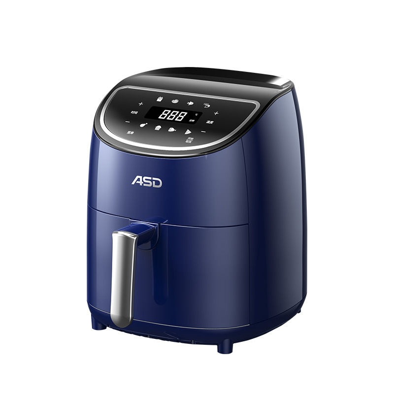 爱仕达(ASD)-F 空气炸锅 家用小型烤箱 智能无油烟多功能全自动电炸锅 3L 蓝色 AK-F30E702