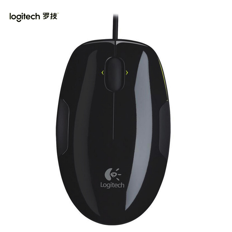 罗技(Logitech) LS1 激光鼠标 黑色绿边