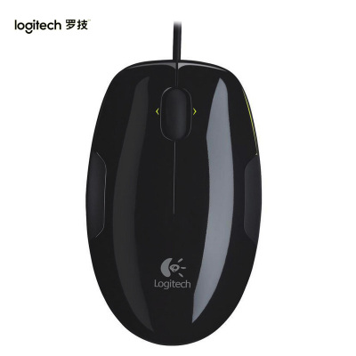 罗技(Logitech) LS1 激光鼠标 黑色绿边
