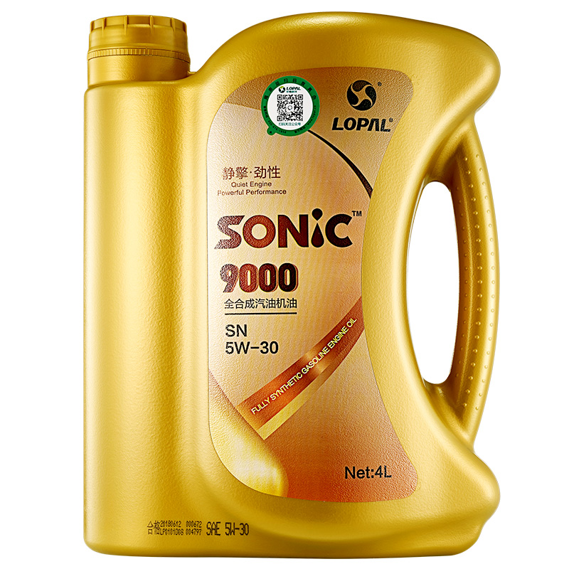 龙蟠sonic7000sl10w40正品合成汽油机油汽车发动机润滑油4l视频
