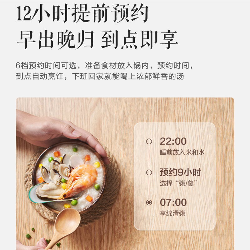 美的(Midea)电压力锅YL50M1-702家用5L大容量多功能电饭锅黑晶不粘双胆内锅一键收汁预约定时智能电高压锅高清大图