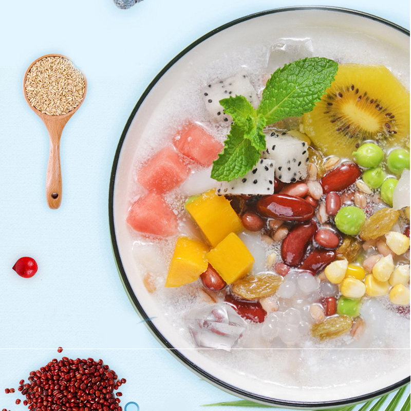 海南椰奶清补凉245g2罐春光食品椰果粒椰子水甜品罐头椰浆椰汁西米露