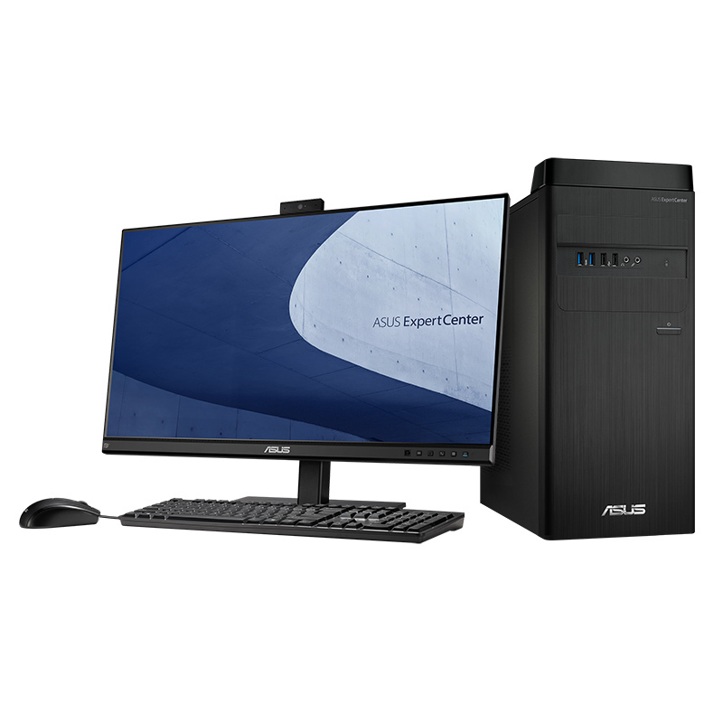 华硕(ASUS)商用台式电脑 弘道 D500TD ( I5 -12400 8G 1T +256G集显WI11)