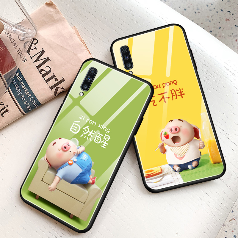 火豹(huobao)保护壳/套三星a60/a70猪小屁玻璃壳报价_参数_图片_视频
