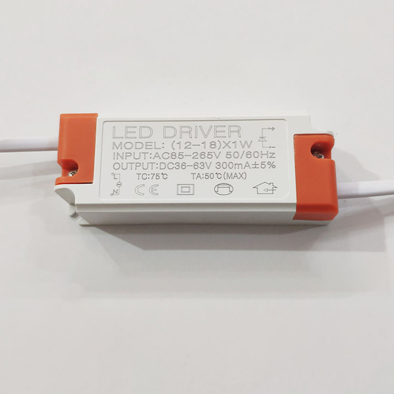 LED恒流驱动电源driver镇流器整流器筒灯射灯轨道灯变压器 公插(8-12W单色)工程加强款
