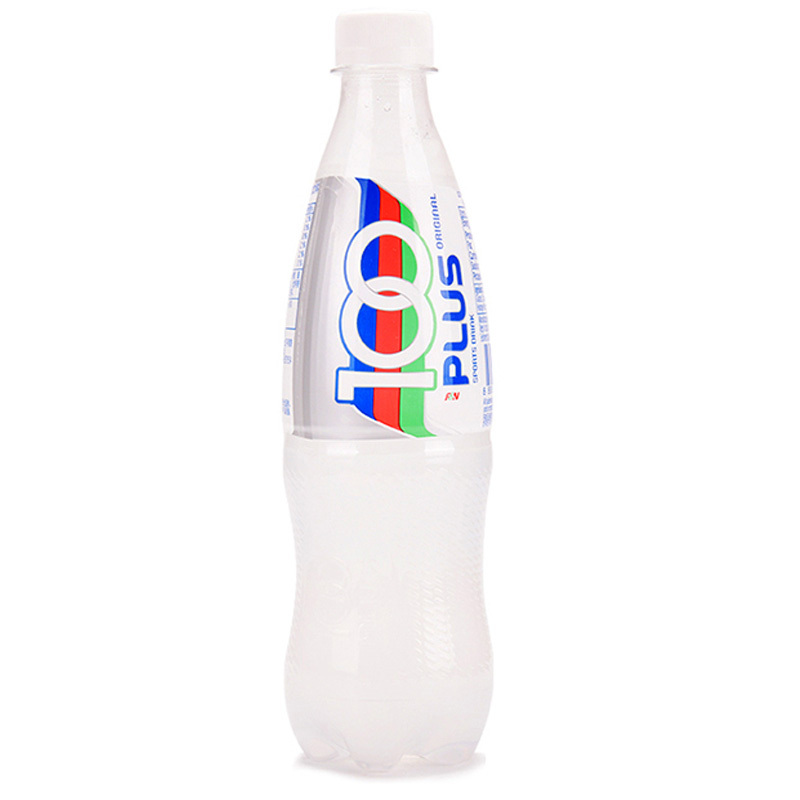 马来西亚进口运动饮料冲劲(100PLUS)原味功能饮料500ml*6瓶