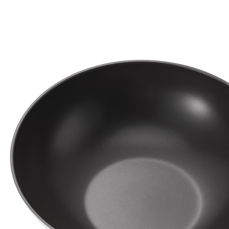 德世朗致简精铁不粘炒锅 红色 DFS-C954-RD 30cm高清大图
