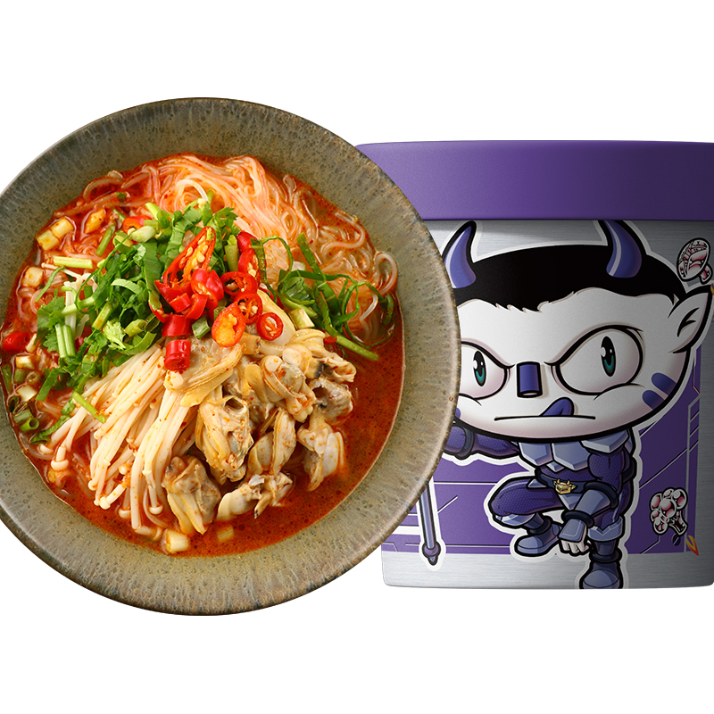 满99 50 食族人锡纸花甲粉单桶装粉丝米线方便速食即食冲泡面视频介绍 满99 50 食族人锡纸花甲粉单桶装粉丝米线方便速食 即食冲泡面功能演示视频 苏宁易购
