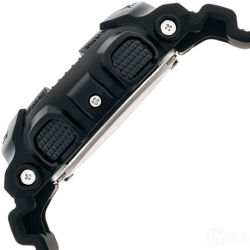 卡西欧（CASIO）手表防水运动手表石英表男表 GA-100CF-1AJF