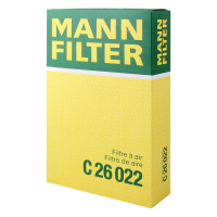曼牌(MANNFILTER)空气滤清器C26022现代朗动起亚K3