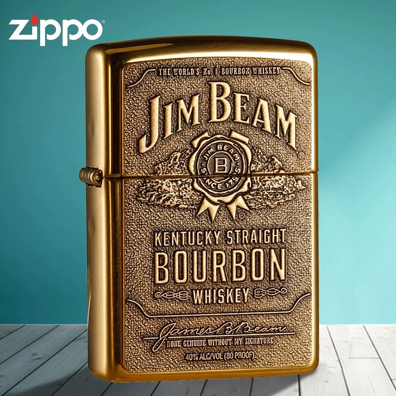 ZiPPO之宝(Zippo)打火机 占边之铜徽章 254BJB.929 防风火机 配打火机油