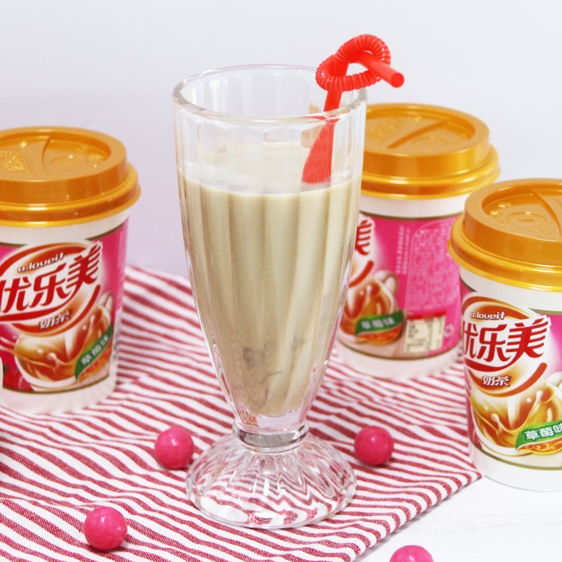 喜之郎优乐美奶茶(草莓味)