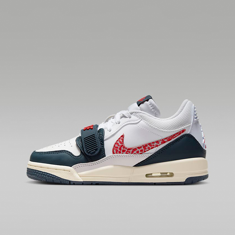 jordan耐克女鞋aj312白蓝红爆裂纹低帮复古休闲篮球鞋cd9054-146