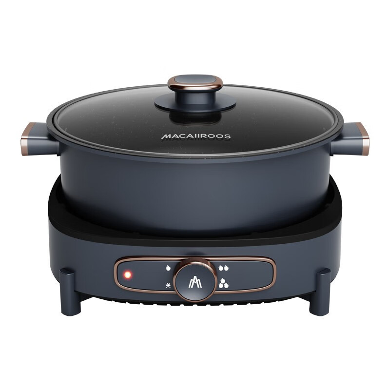 迈卡罗(Macaiiroos) 电火锅 电炒锅电煮锅多用途锅分体式火锅锅家用 MC-HG416