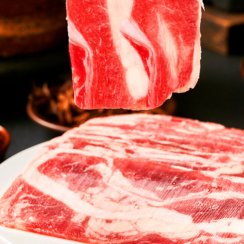 恒都牛肉礼盒鲜浓多汁肉质嫩滑口感鲜美满口留香火锅B款1650g高清大图