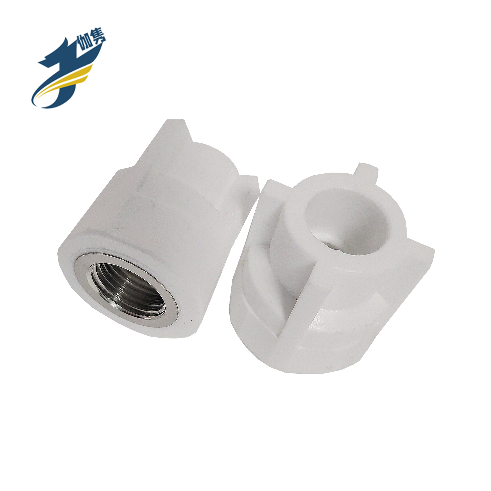 伽隽 PPR内丝直接 20*1/2(热熔内径20mm,内丝内径20mm)高清大图