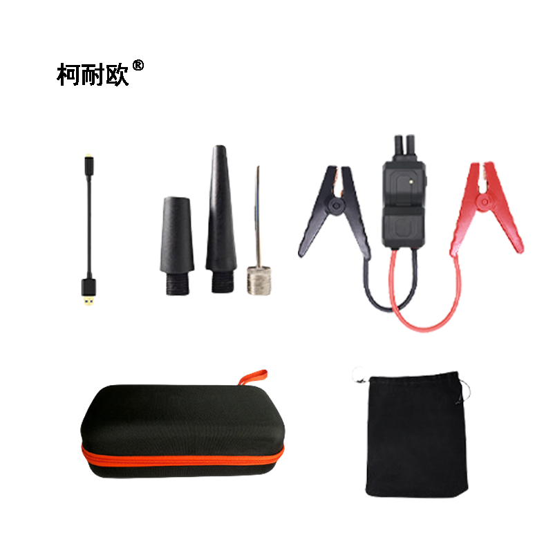 柯耐欧汽车应急启动电源便携式车载充气泵照明一体A23-3000A套高清大图