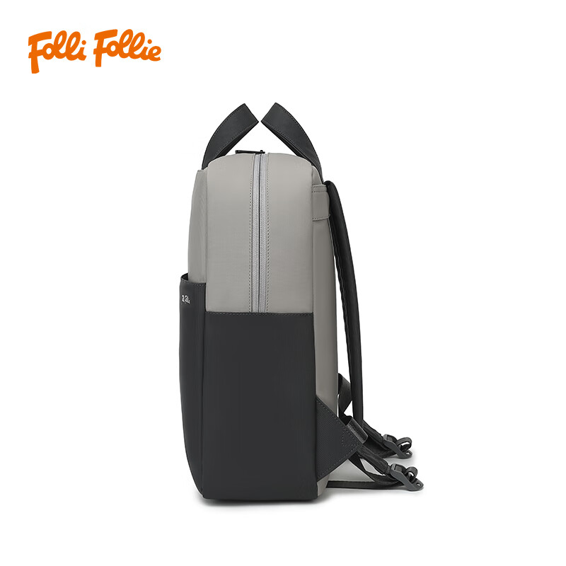 FOLLI FOLLIE 商务简约修身双肩包FF-D001A高清大图