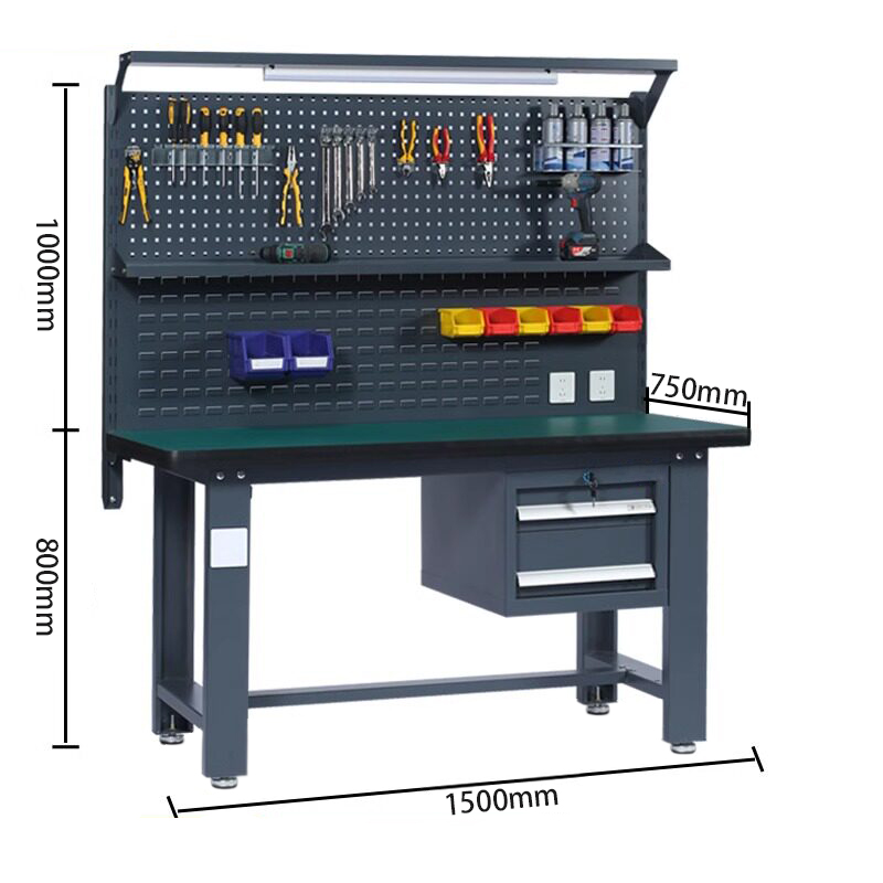 豫汉迎重型工作台 重型钳工台1.5m台