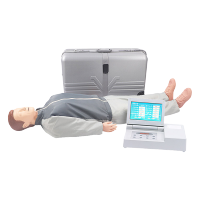恒则卫勤 OF-CPR690L升级版高级心肺复苏模拟人8英寸彩显语音打印+锂电池