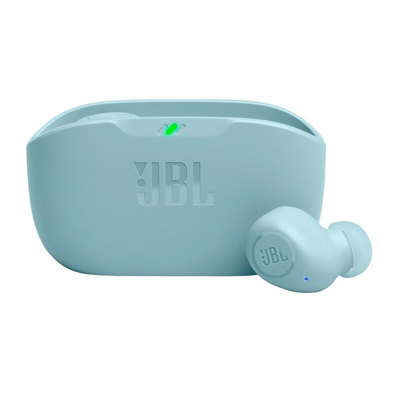 JBL WAVE BUDS 真无线蓝牙耳机入耳式音乐耳机 浅湖蓝.