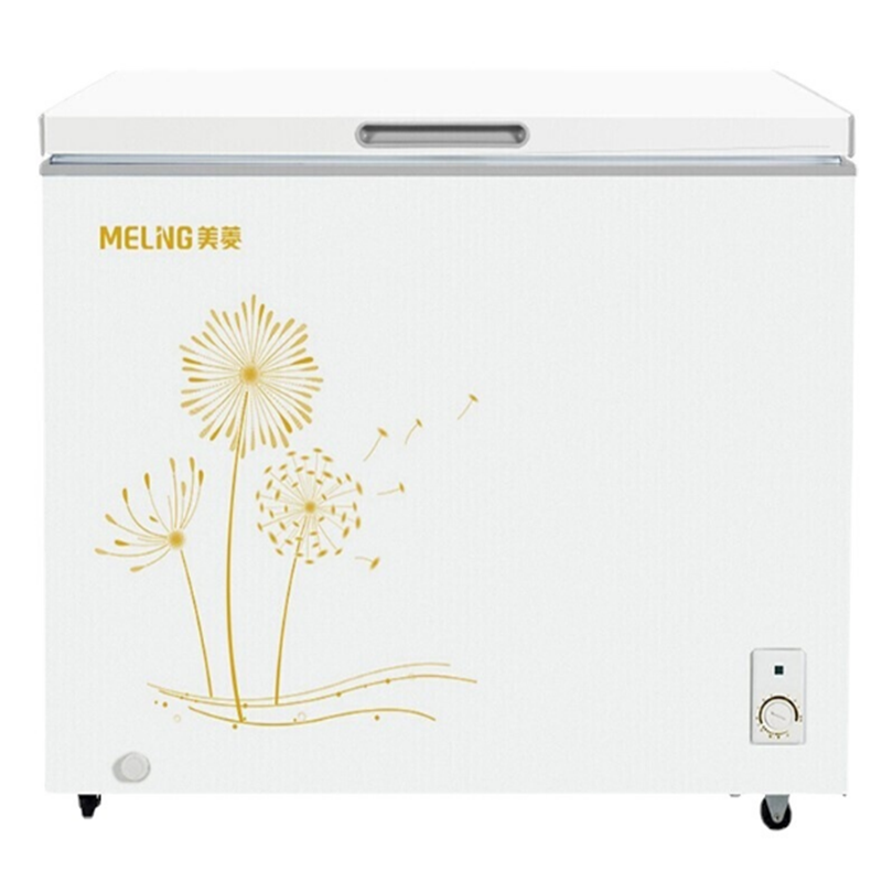 美菱(MELING) 300升卧式商用大冰柜冷冻单温柜家商两用 BC/BD-300DT 货期5-10天