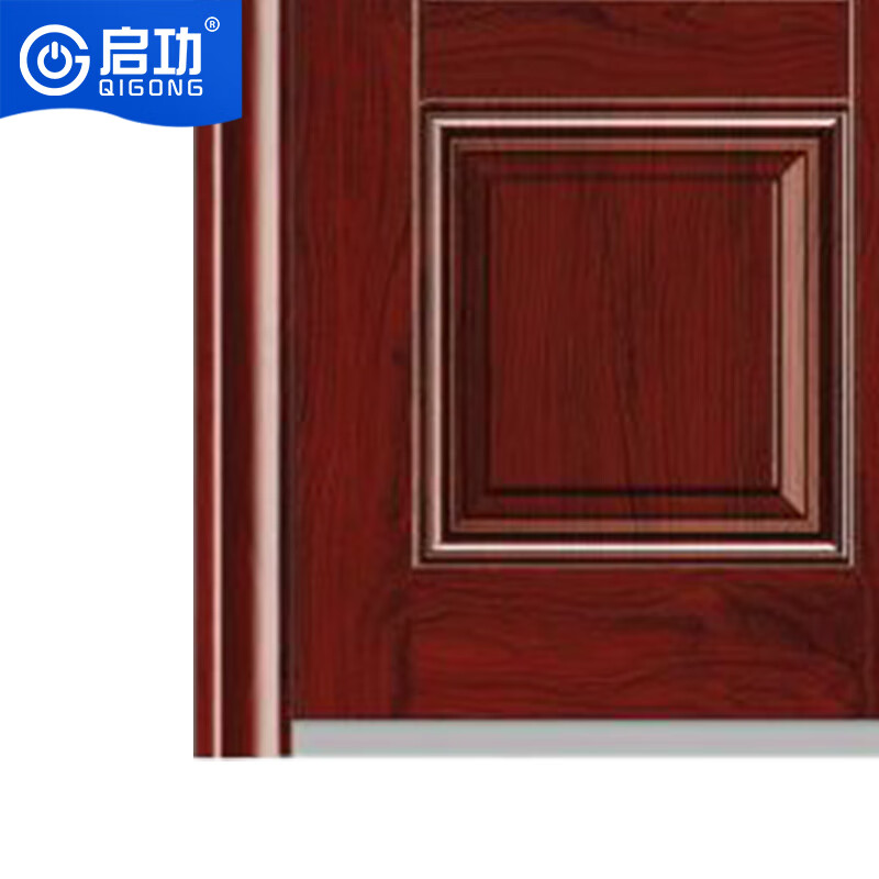 启功智能防盗金属家具2026新款客厅定制安全耐用设计启功单开防盗门进户安全门单位小区民房防盗门含指纹密码锁QG-FDM4高清大图