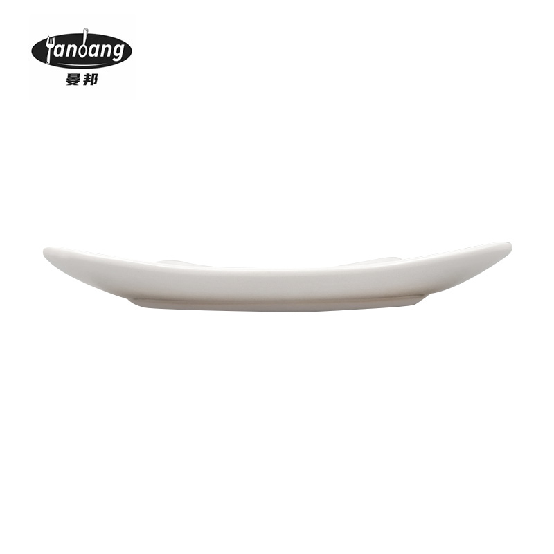 晏邦 密胺餐具 四方盘 9.5寸 240*240*33mm 1个高清大图