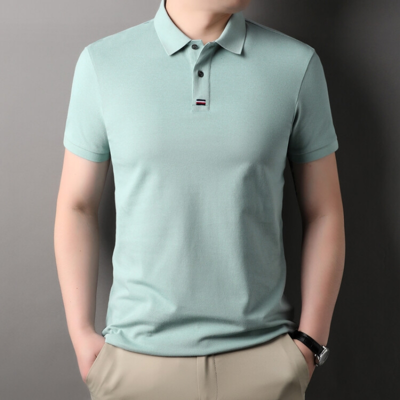 恒源祥品牌新款纯白色短袖男士t恤修身时尚休闲韩版青年男装体恤2024