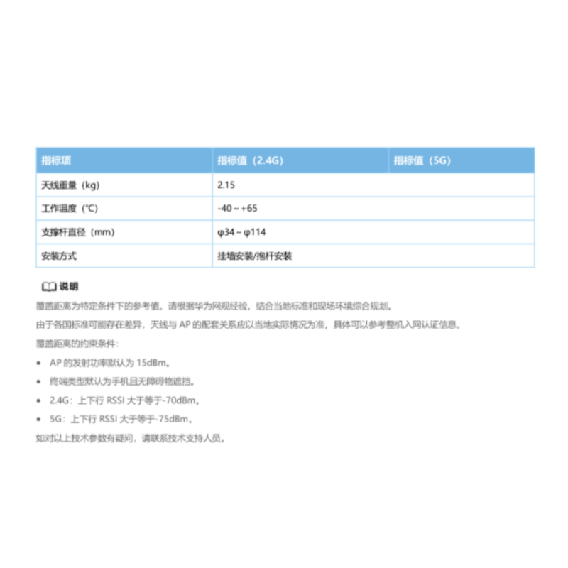 钢盾 配套天线(定向)双频170米 ANTDG1313D4NR