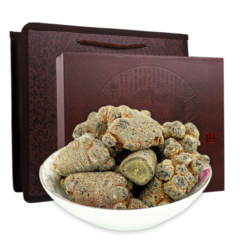 再春堂zaichuntang500g云南文山三七头30头田七礼盒装视频