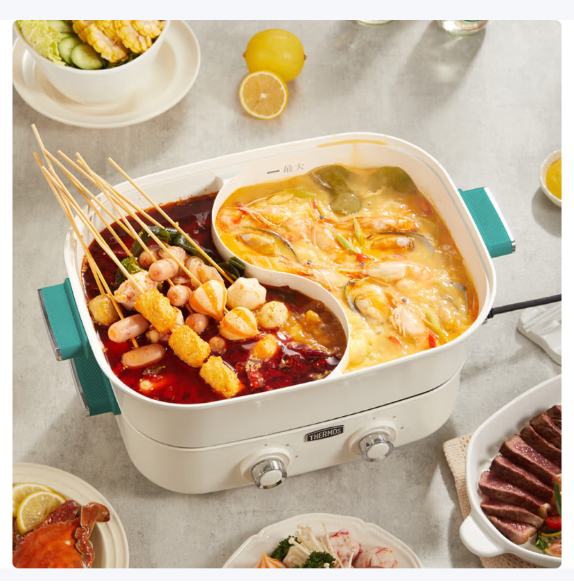 膳魔師 多功能锅 EHA-4351A 白色(计价单位:台)高清大图