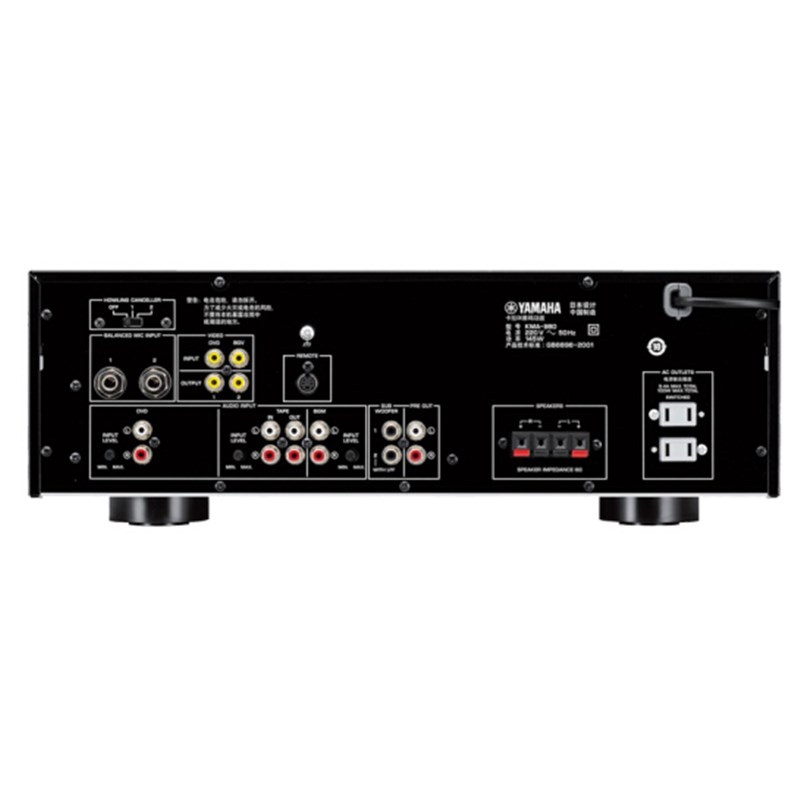 雅马哈(YAMAHA) KMA-1080 卡拉OK前后级功放 KTV音响 2*200W