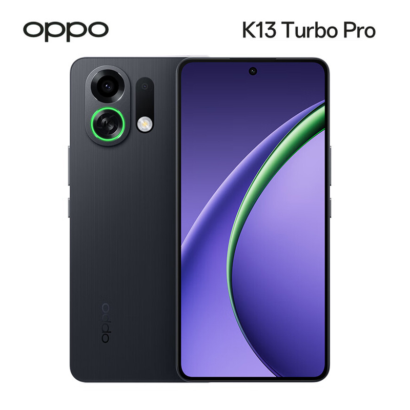 OPPO K13 Turbo Pro 16GB+256GB 黑武士 疾风散热引擎 7000mAh 第四代骁龙8s 5G游戏手机高清大图