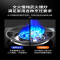新飞煤气灶双灶家用燃气灶嵌入式天然气台式灶炉液化气炉具_高配款钢化玻璃鸳鸯灶_液化气